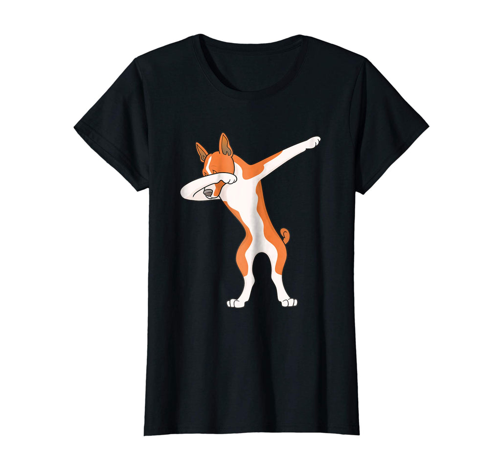 Basenji Dabbing Shirt Funny Dog Dab Dance T-Shirt