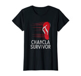 Chancla Survivor T-shirt Funny Spanish Joke Tee