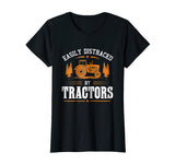 funny farming tshirt tractor lovers T-Shirt for men and kids