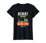 Mommy of the Birthday Boy Shirt Dinosaur Raptor Funny TShirt