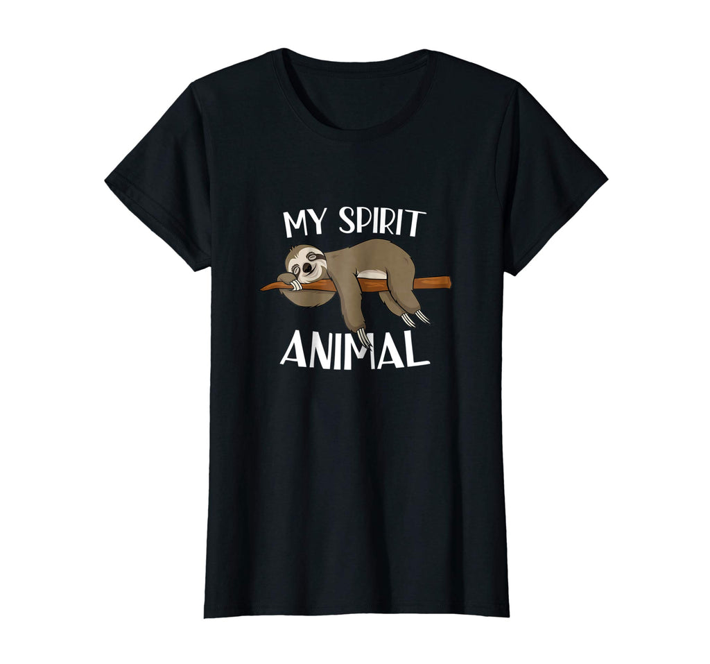 My Spirit Animal Funny Sloth T-shirt Lazy Napping Gift Tee