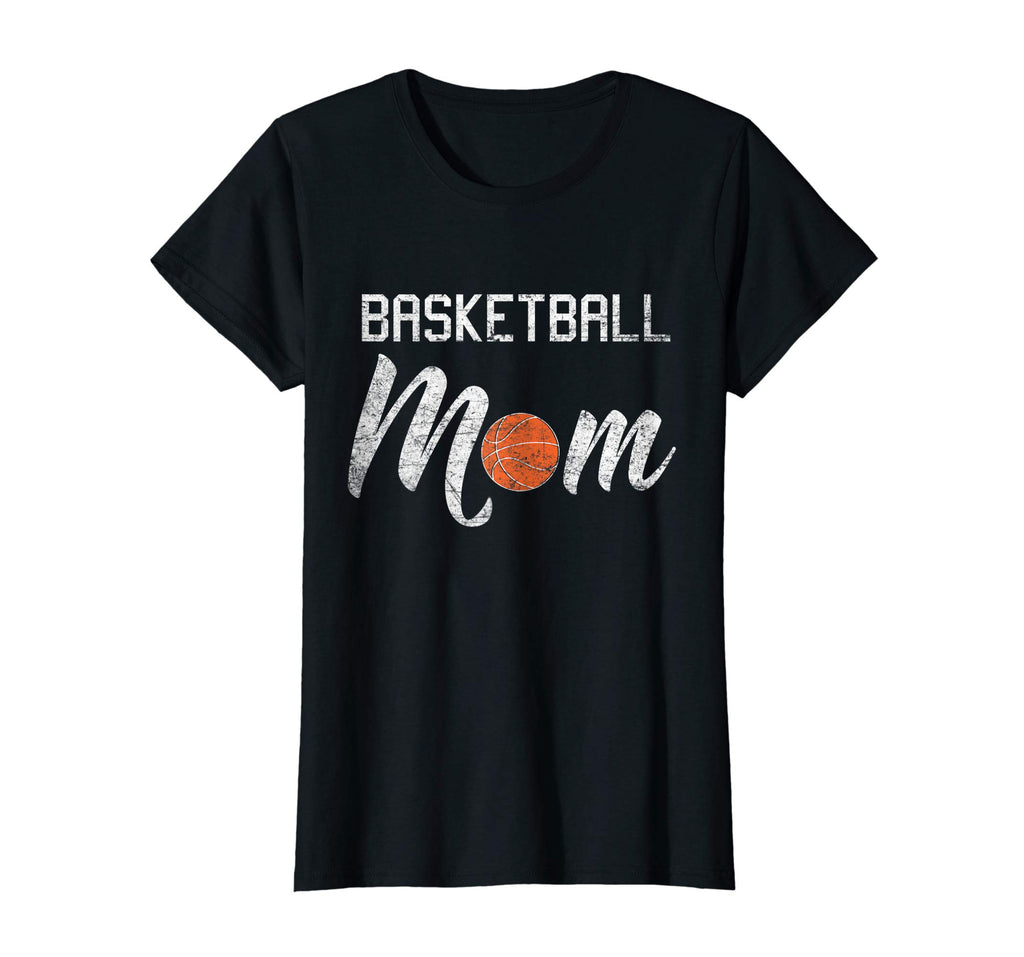 Basketball Mom T-Shirt Funny Raising Ballers Mom's Gift Tee