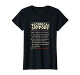 Tech Support Definition Shirt-Funny Computer Nerd Gift Shirt