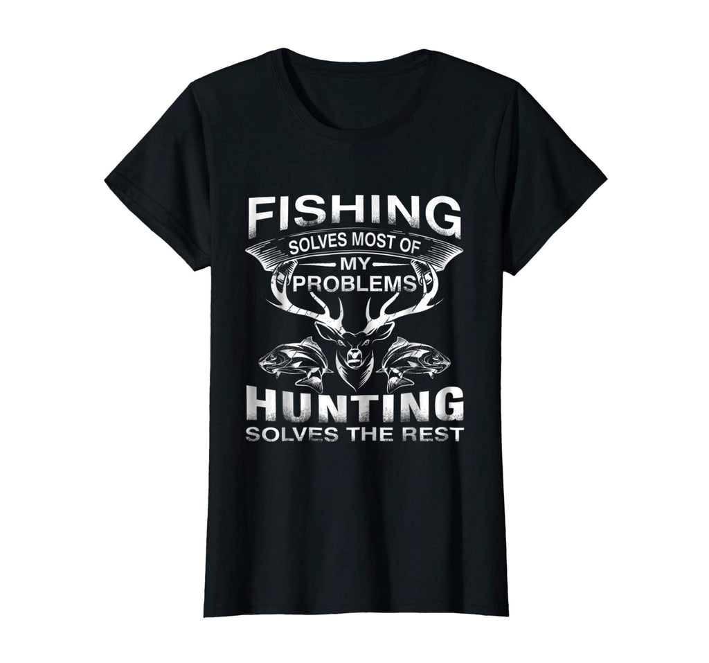 Funny Fishing Hunting T-Shirt Gift for Hunters