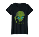 Alien Peace Cool Funny T-Shirt Cute UFO Lover Birthday Gift