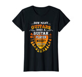 Funny Guitar Tshirt gift for guitarist
