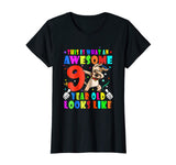 Awesome 9th Birthday Shirt - Funny 2009 BDay Boy Girl Gift