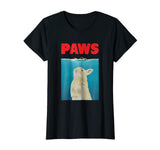Paws Bunny T-Shirt Funny Parody | Rabbit Lover Gifts