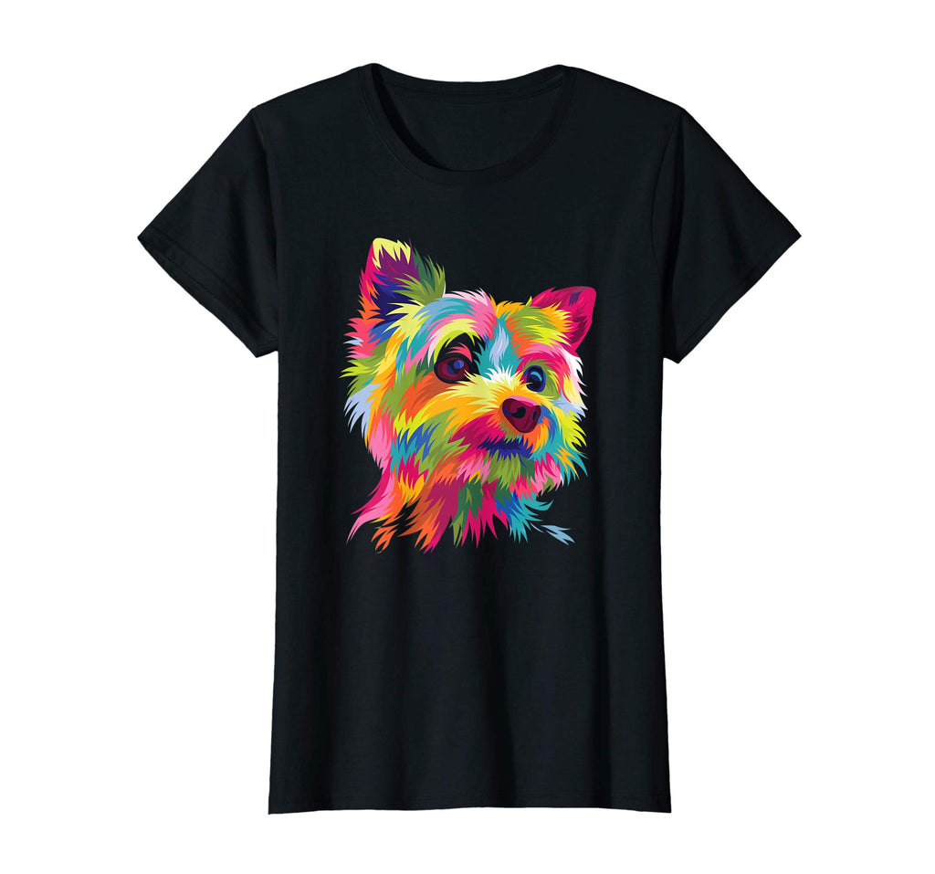 Yorkshire Terrier Shirt Funny Yorkie Pop Art Popart Dog Gift