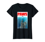 Paws Cat and Mouse T-Shirt Cute Funny Cat Lover