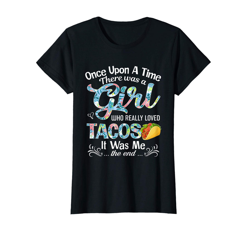 Womens funny love tacos shirt for girl