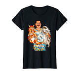 Funny man hug his cats mercury t-shirt Mr cat