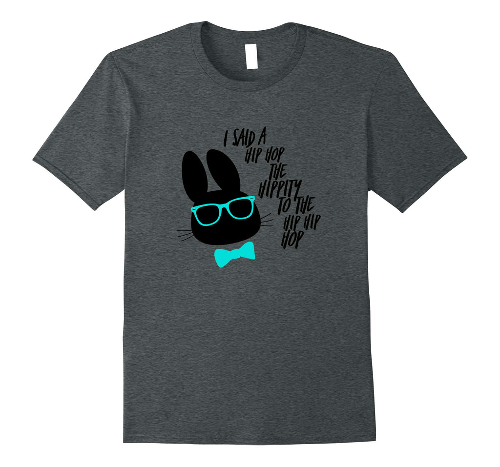 Hippity Hip Hop Easter Bunny Funny Retro Rap T-Shirt