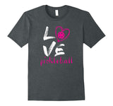 I Love Pickleball T-Shirt Funny Pickle Ball Tee for Player