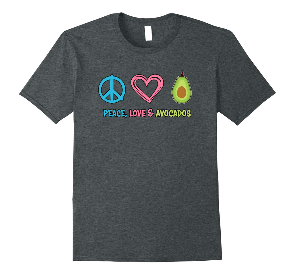 Peace Love and Avocados T-shirt, Funny Fruit T-shirt