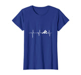 Heartbeat Swimming T-Shirt Funny swimming shirt