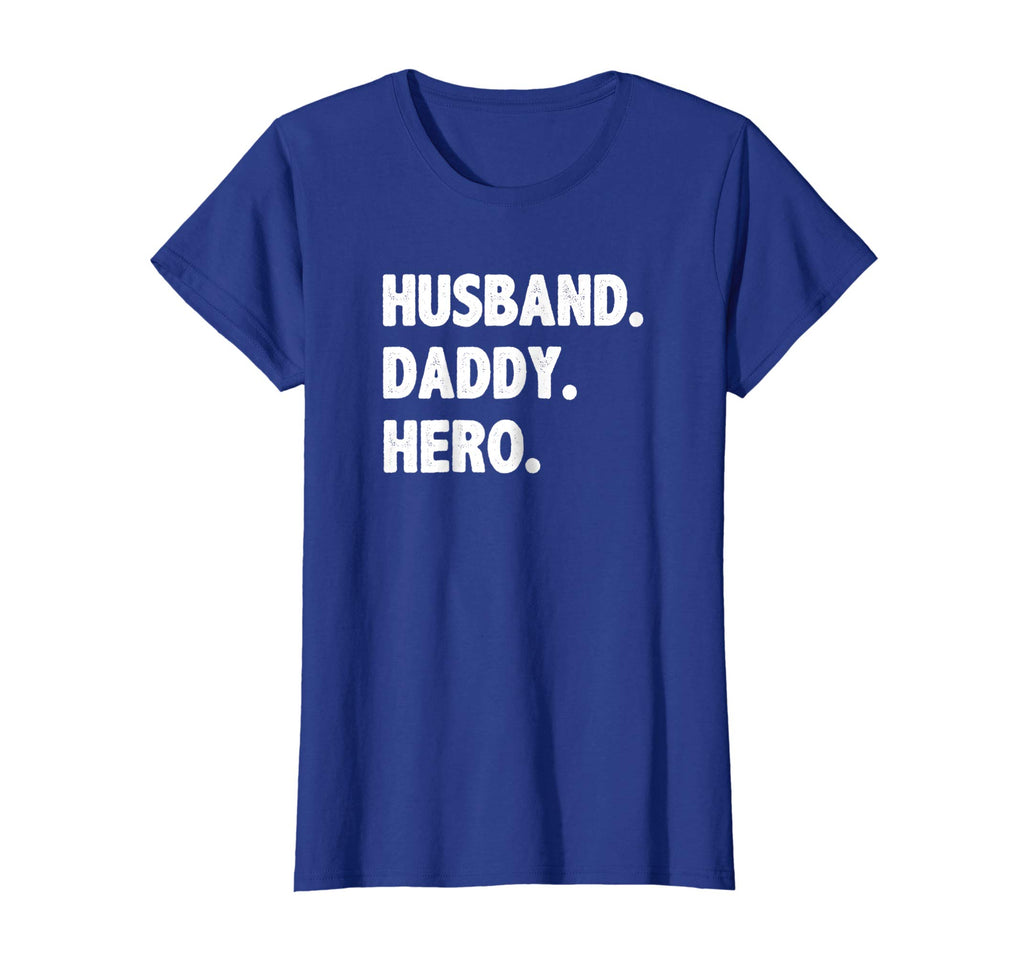 HUSBAND DADDY HERO Shirt Cute Funny Fathers Day Gift