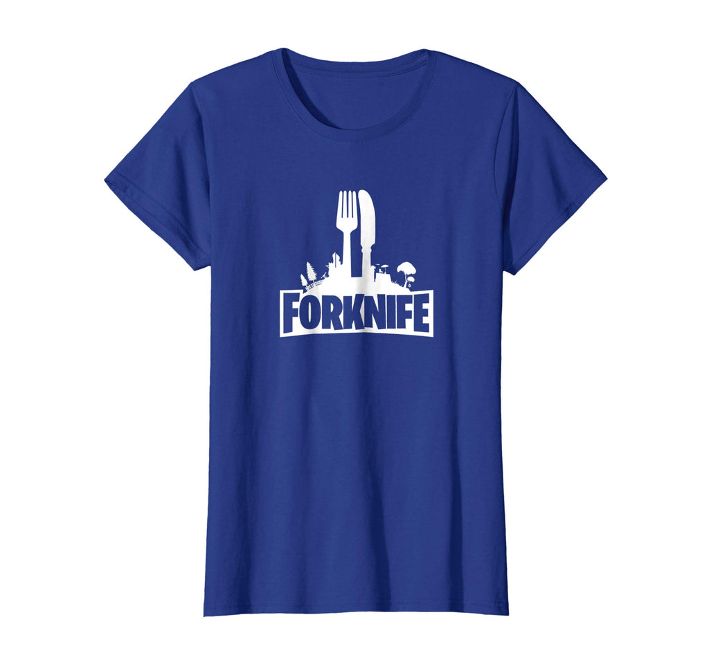 Funny Forknife Video Games Joke Graphic Shirt | Forkknife