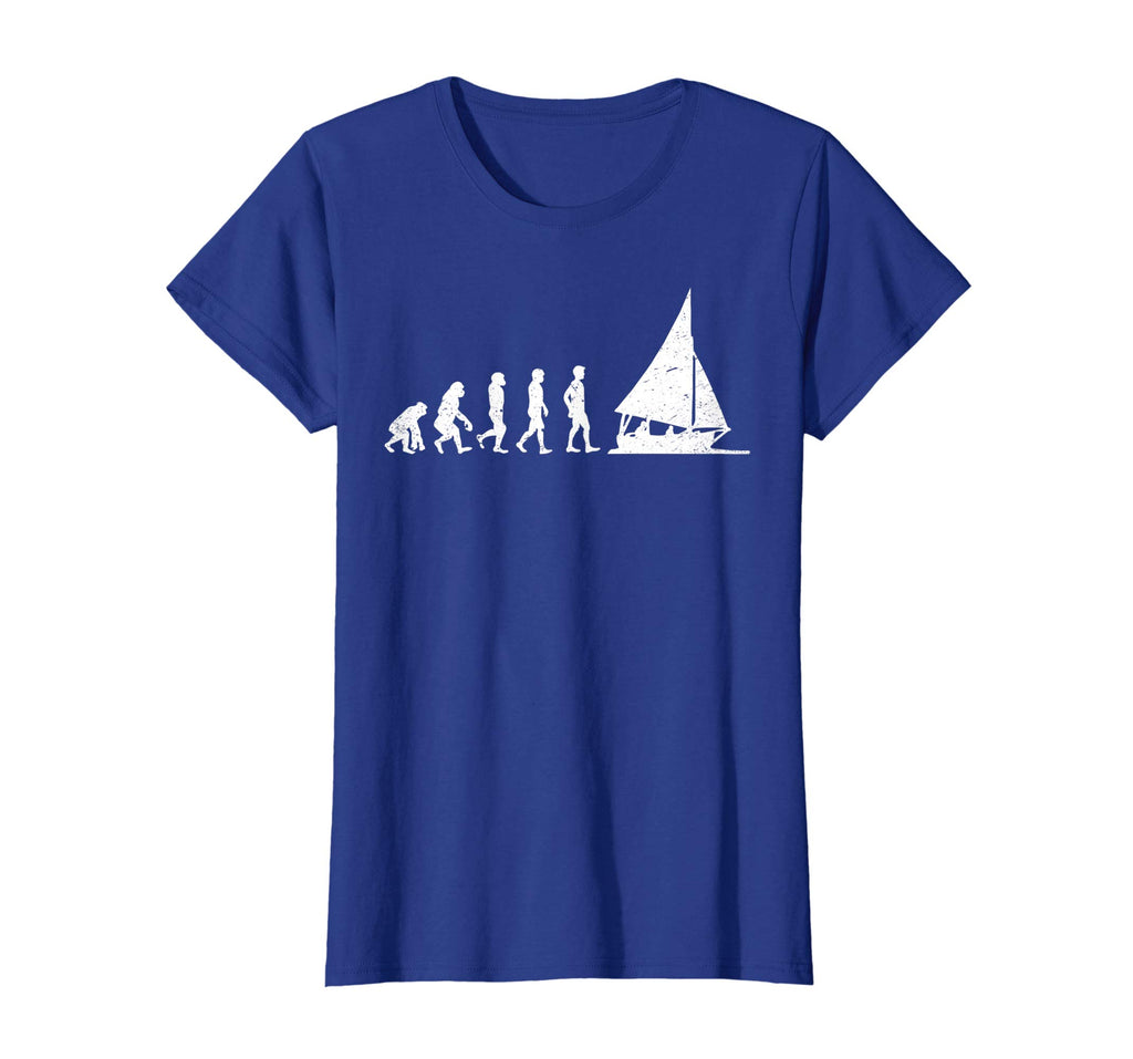 &quot;Evolution of the Sailor&quot; Funny Sailing Evolution T-shirt