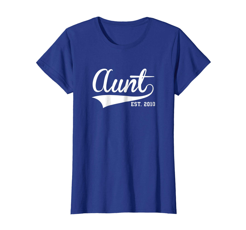 Aunt - Established 2010 T-Shirt / Funny Aunt Gift