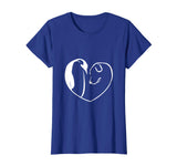 Easily Distracted By Penguins And Dogs Funny T-Shirt