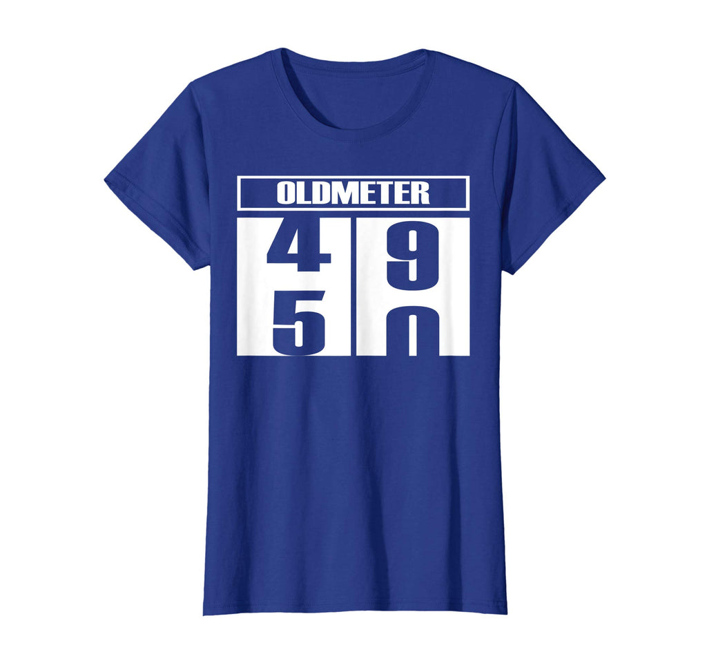 Oldmeter 50 T-Shirt 50th Birthday Gift Funny