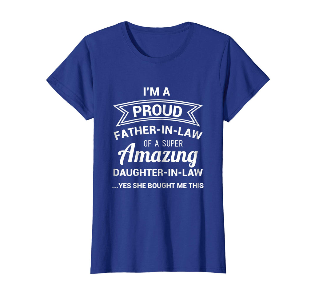 Funny Proud Father in Law Shirt Dad Fathers Day Gift Ideas