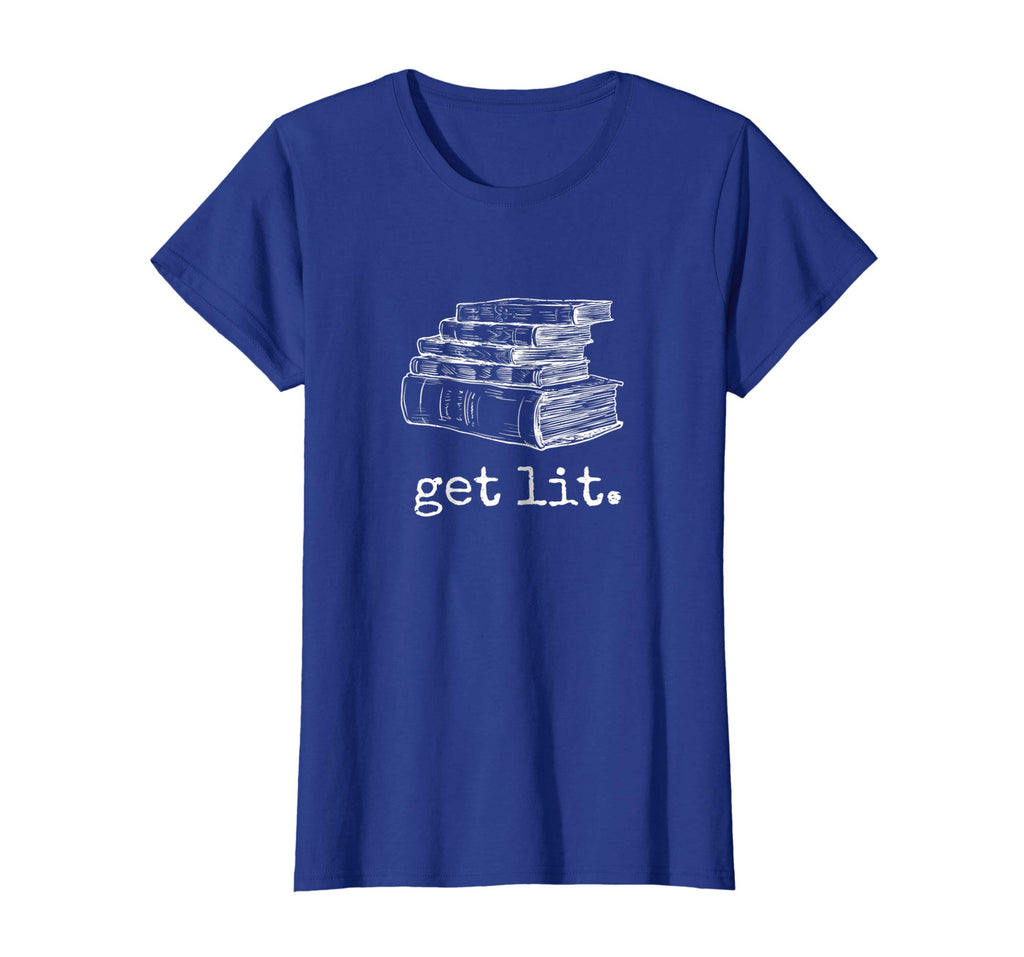 Get Lit with Books Funny Meme T Shirt