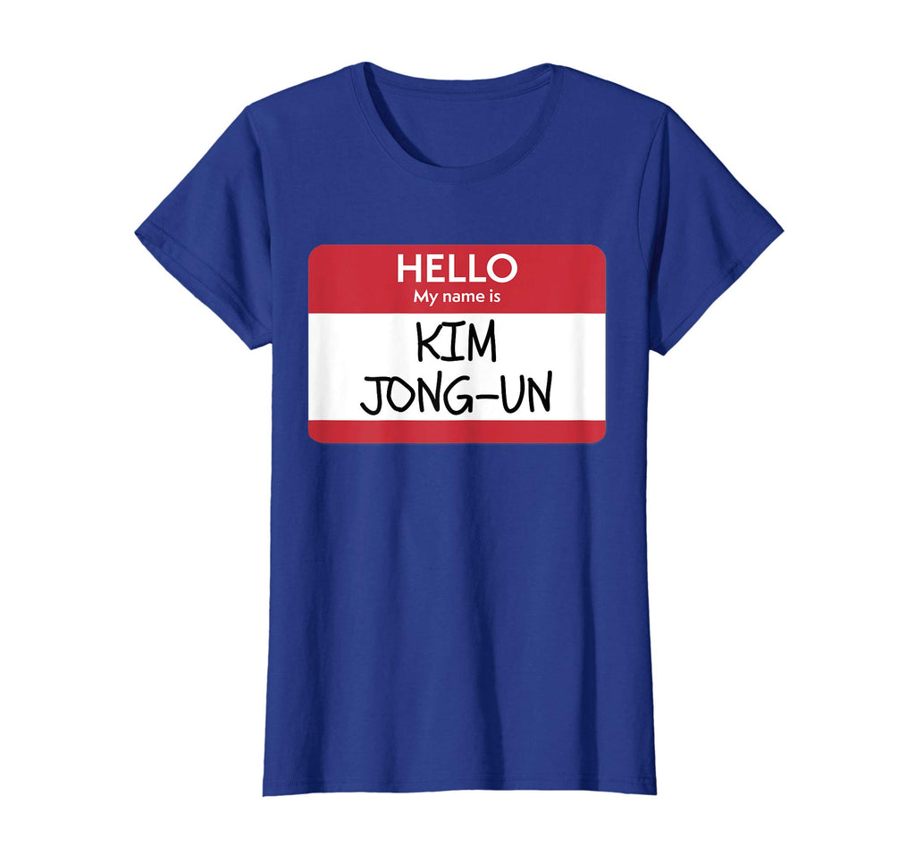 &quot;Hello My Name Is Kim Jong-Un&quot; Funny Halloween T-Shirt