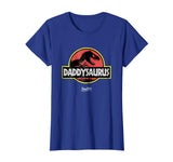 Daddysaurus Funny Daddy Dinosaur Dad Dinosaur Pun T Shirt