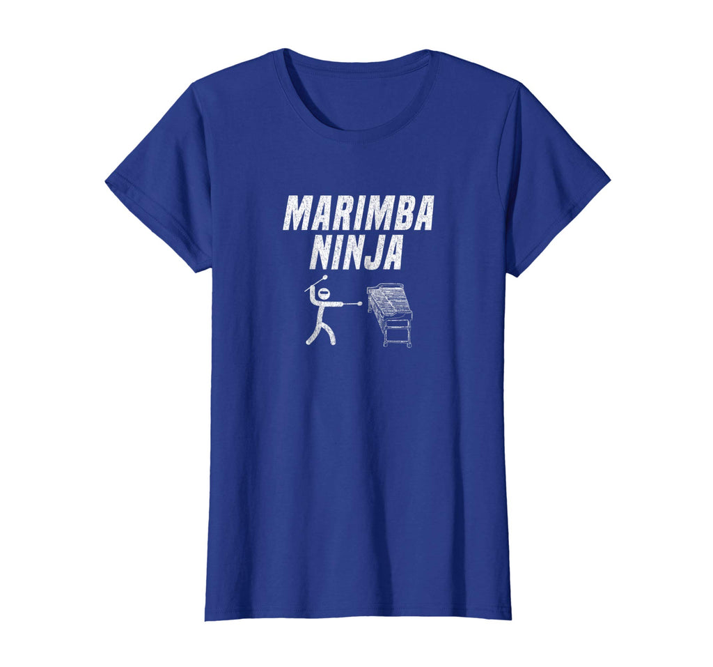 Marimba Ninja Funny Marching Band Percussion Gag T-Shirt