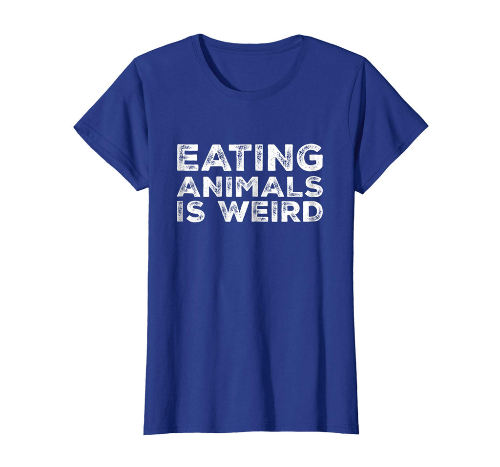 Eating Animals Is Weird T-Shirt - Vegan Vegetarian Funny Tee