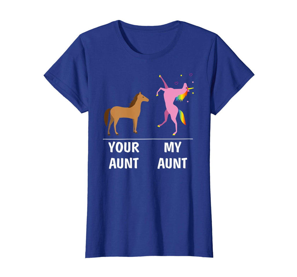Your Aunt Horse My Aunt Unicorn Funny T Shirt For Kids Tees