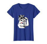 Bichon Frise Strong Lady T-shirt Funny Mom Birthday Gift