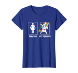 Art Teacher Unicorn Dabbing Funny T Shirt Gifts Dab Dabs