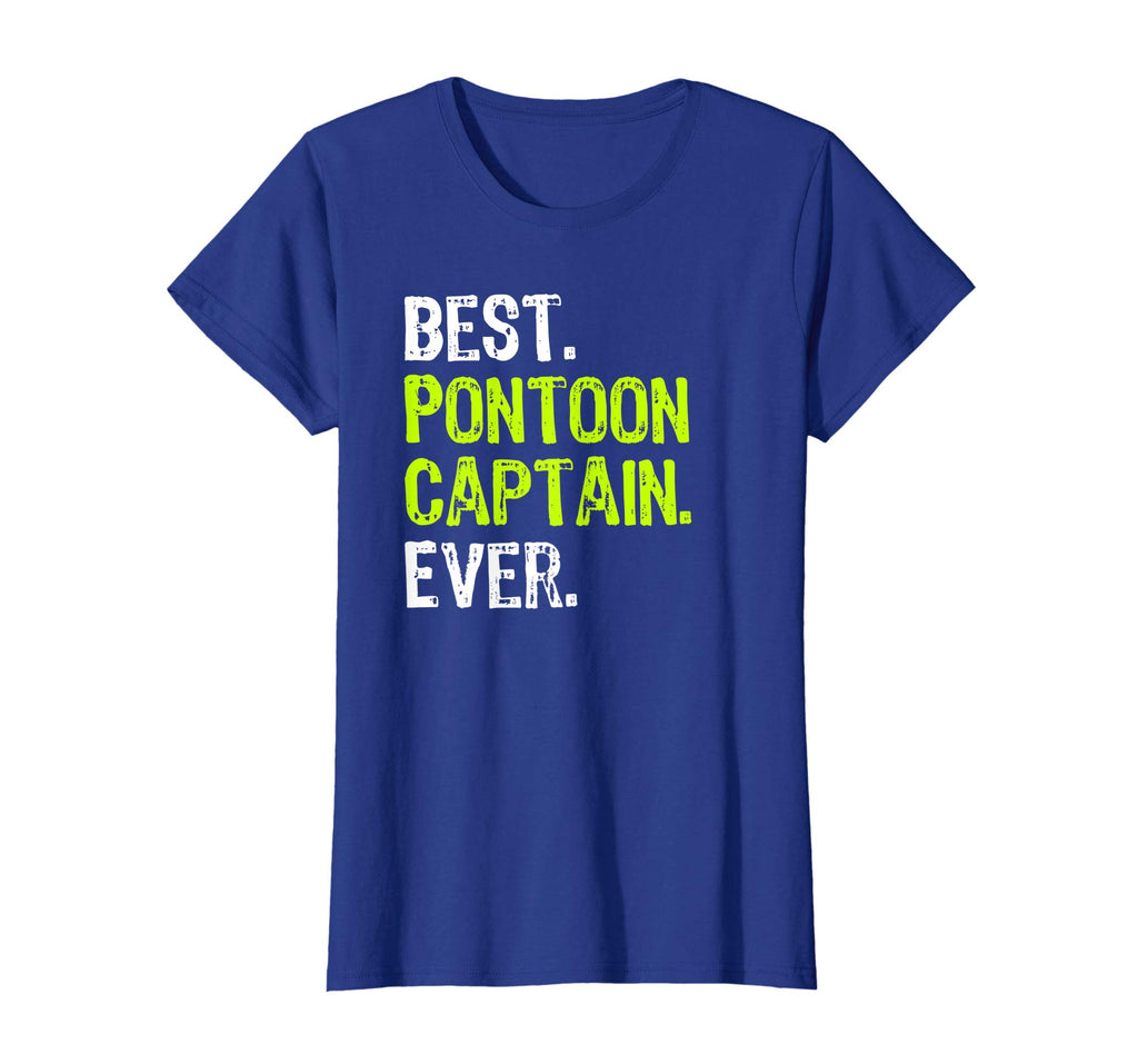 Pontoon Boat Gift Shirt - Captain Funny Boat Lake Shirt Men