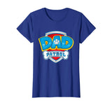 Dad Patrol T-Shirt Funny Daddy Gift Party Birthday Father