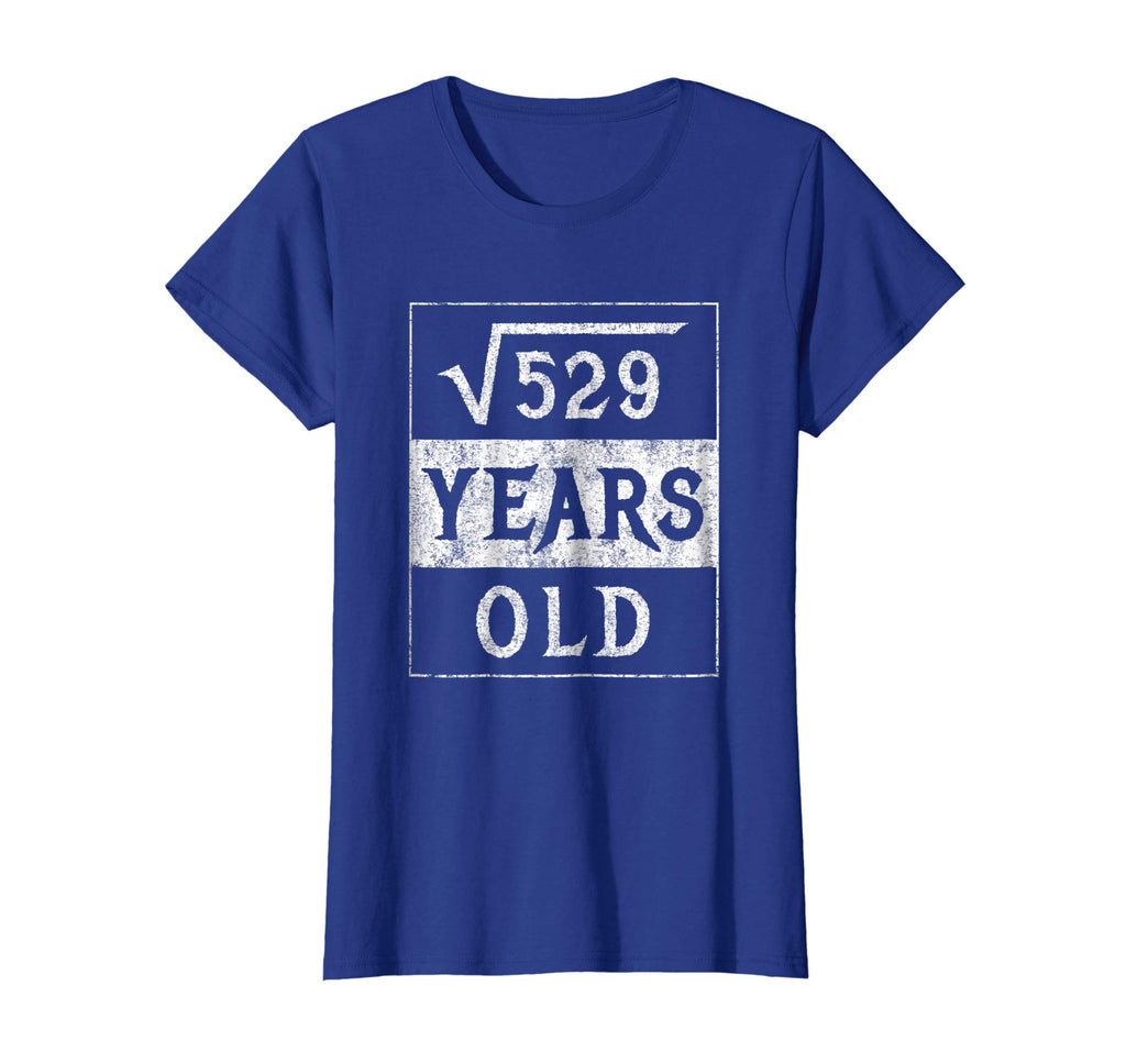 23rd Birthday Gift Square Root 23 Yr Years Old Funny Shirt