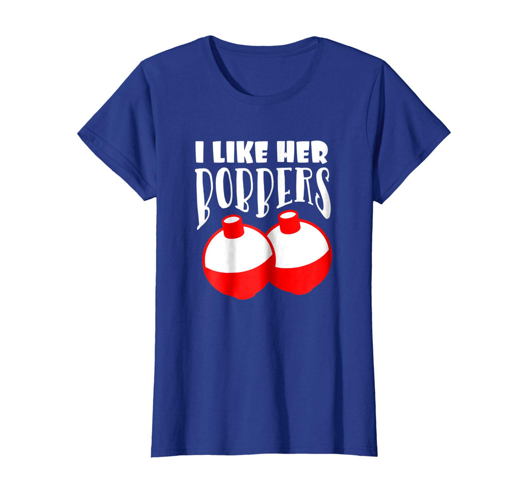 Men's I Like Her Bobbers T-Shirt Funny Fishing Couples Gifts