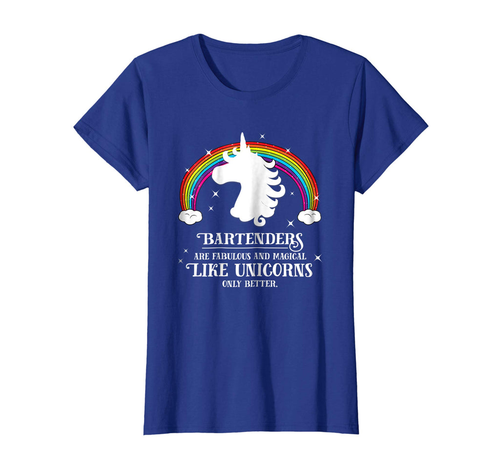 Bartenders are Magical Like Unicorns Funny Tshirt Gift