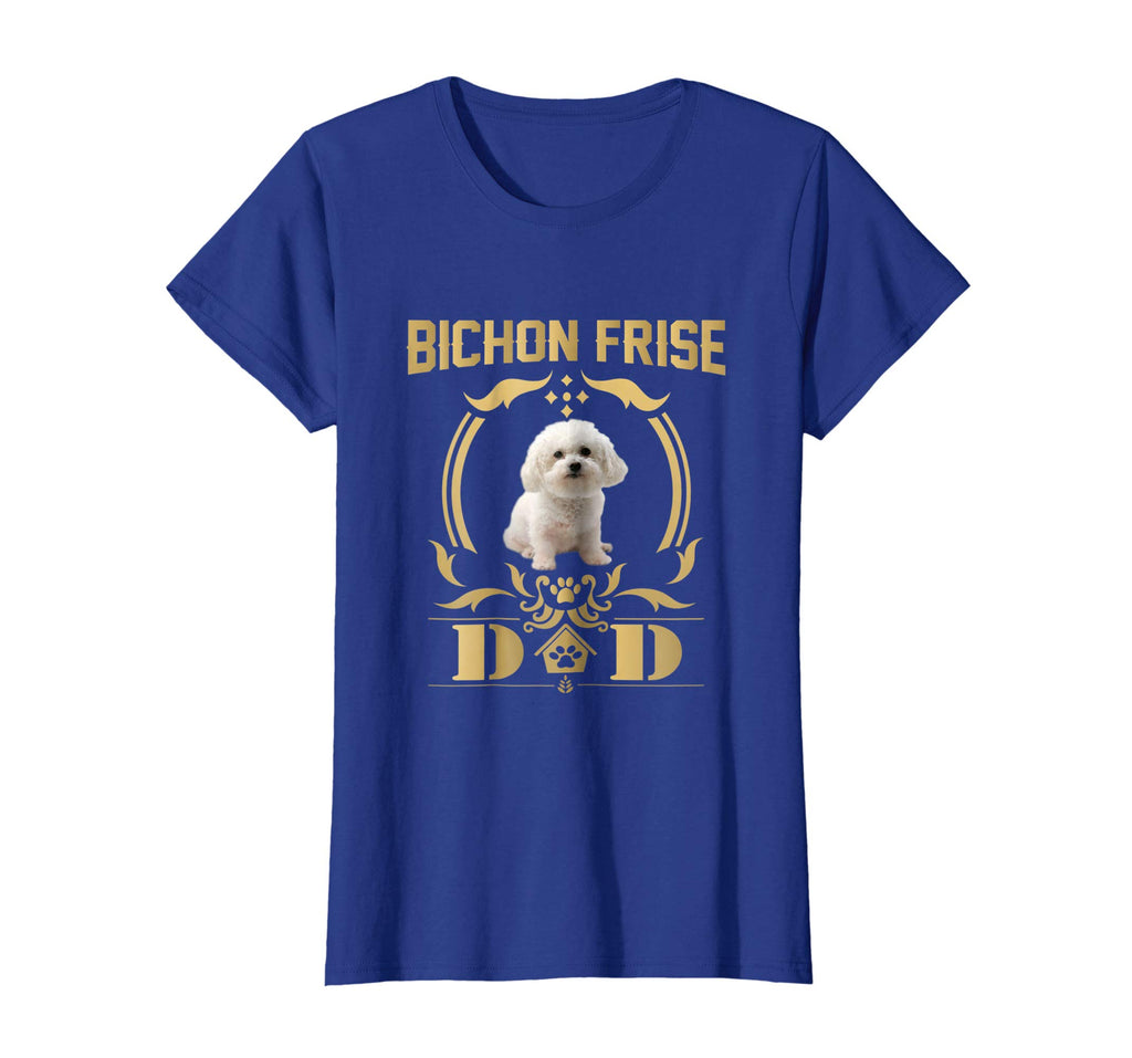 Bichon Frise Dad Funny Shirt - Father's Day Gift Tee