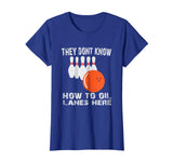 Bowling excuse funny shirt