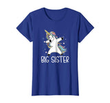 Big Sister 2019 Unicorn Dabbing Funny Birthday Gift T-Shirt