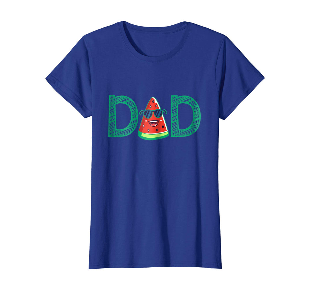 Dad Watermelon T-Shirt - Funny Summer Melon Fruit Cool Tee