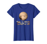 &quot;Pluto Never Forget&quot; Funny Astronomy Space Nerd T-shirt
