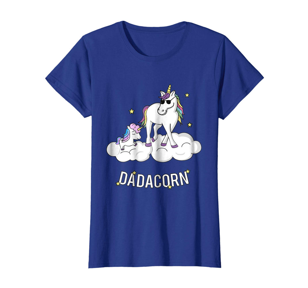 Dadacorn Shirt Funny Unicorn Best Dad Father's Day Gift