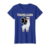 Funny Trauma Llama EMT T-Shirt Medic EMS Gift