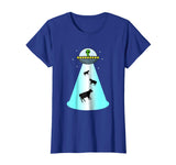 Alien UFO Cow Abduction Shirt Funny Extraterrestrial Gift