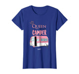 Queen Of The Camper T-Shirt Funny Camping Queen Shirt Gift