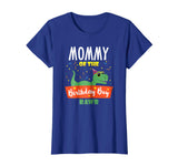 Mommy of the Birthday Boy Shirt Dinosaur Raptor Funny TShirt